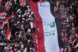 راهپیمایی میلیونی عراقی&zwnj;ها در حمایت از ایران و جبهه مقاومت