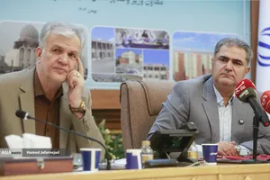 نشست علی نبیان رییس سازمان ملی زمین و مسکن وزارت راه و شهرسازی با اصحاب رسانه