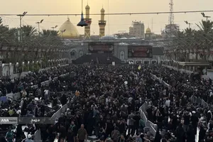 حرم حضرت ابالفضل العباس(ع) در آستانه اربعین حسینی