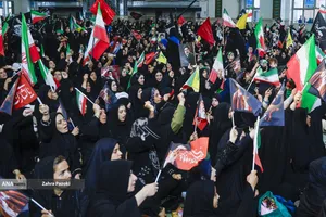 مراسم شیرخوارگان حسینی در مصلی امام خمینی(ره)
