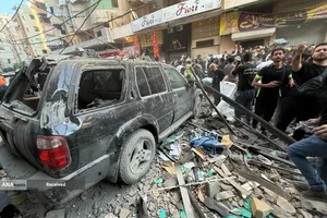 حمله رژیم صهیونیستی به بیروت