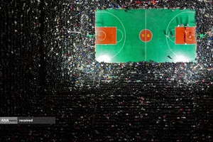 عکس هوایی از تورنمنت لیگ بسکتبال&laquo;دهکده زیبا&raquo; تایپان، چین