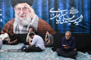 حضور علیرضا زاکانی شهردار تهران در مراسم دومین سالگرد عروج حاج رضا سراج