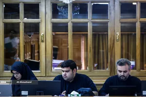 نشست خبری مهدی چمران رئیس شورای اسلامی شهر تهران