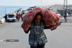 آوارگی اجباری ساکنان غزه