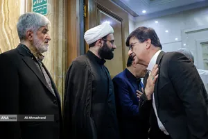 مراسم گرامیداشت شهید علی لاریجانی 