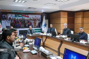 نشست جمعی از بسیجیان با بیژن رنجبر رئیس دانشگاه آزاد اسلامی