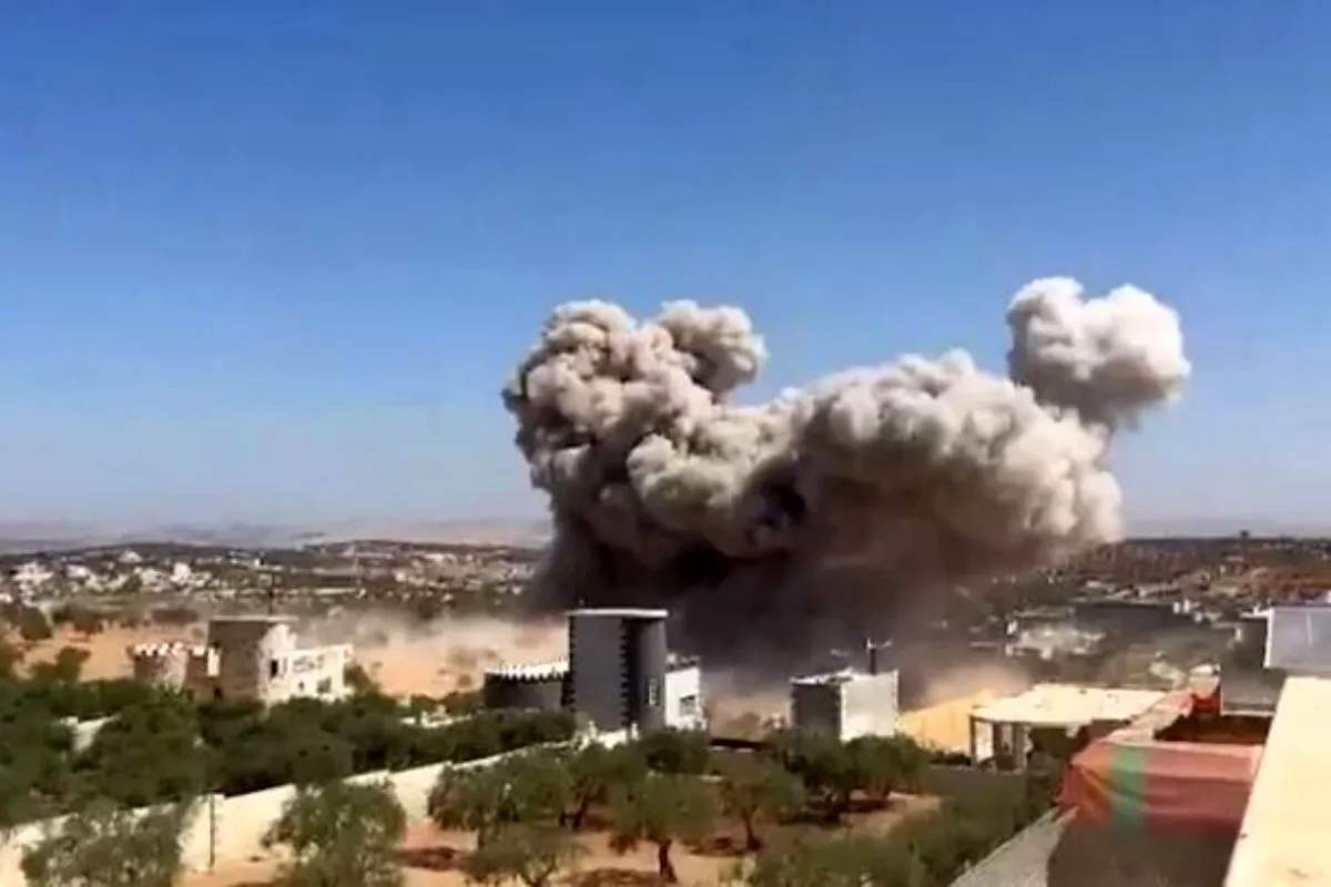انفجار در ادلب سوریه