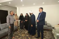 دلجویی دانشگاهیان از جانباز حادثه فرودگاه آبادان