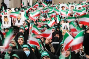 مراسم روز بسیج در حسینیه امام خمینی(ره)