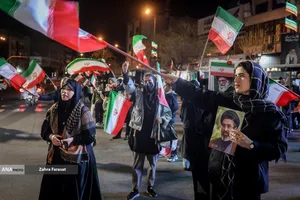 اجتماع مردمی در حمایت از رزمندگان اسلام