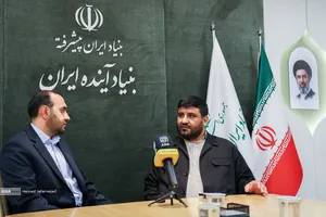  محمدمهدی خیرجو، مدیرعامل خبرگزاری آنا و حامد ملک&zwnj;زاده، مدیرعامل بنیاد آینده ایران