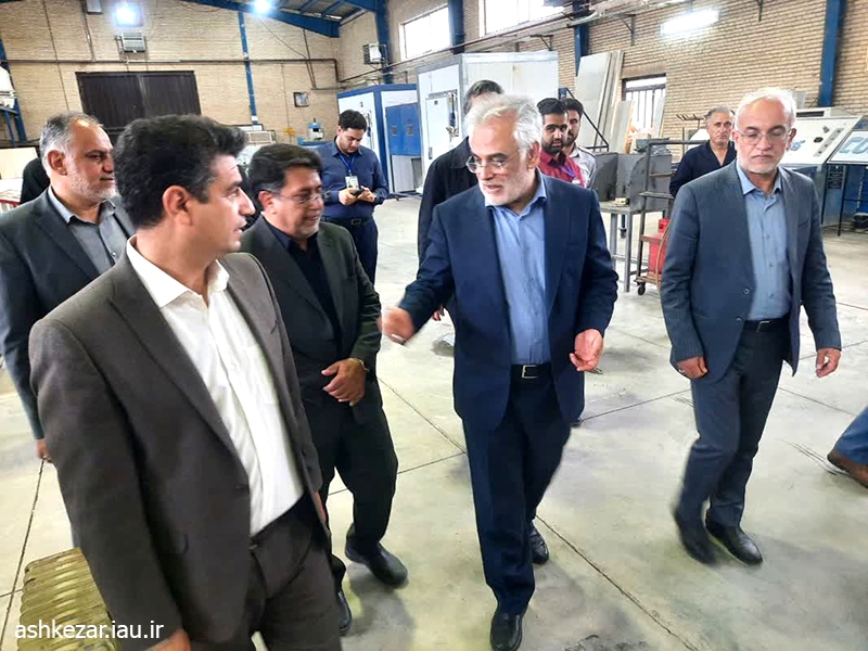 بازدید دکتر طهرانچی از واحد اشکذر