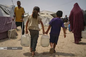 تشنگی زیر آوار و محاصره در غزه