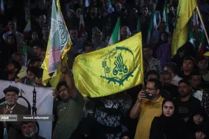 حضور مجاهدان افغانستانی در از نیروهای مسلح کشورمان و رهبر معظم انقلاب اسلامی حضرت آیت الله سیدمجتبی حسینی خامنه ای 