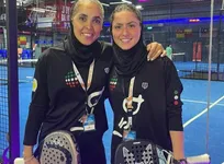برتری بانوان پدل ایران برابر اندونزی