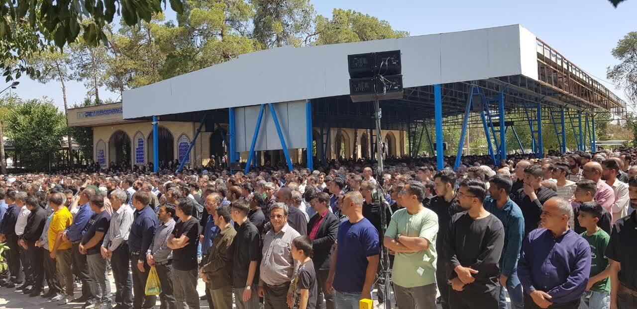 تشییع شهدای دانشگاه آزاد