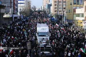 تشییع شهدای &laquo;جنگ رمضان&raquo;