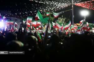 اجتماع مردم ساری در حمایت از رهبر انقلاب و نیرو&zwnj;های مسلح