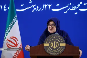 نشست خبری فاطمه مهاجرانی سخنگوی دولت