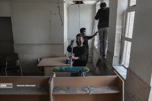 حمله هوایی آمریکایی و صهیونی به داﻧﺸﮕﺎه علم و صنعت ایران