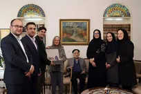 دیدار دبیرکل نهاد کتابخانه‌های عمومی با مهدی محقق و نوش‌آفرین انصاری