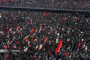 مراسم وداع با رهبر شهید انقلاب
