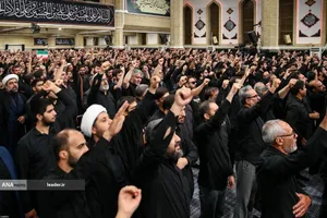 مراسم عزاداری شام غریبان حسینی (ع) در حسینیه امام خمینی