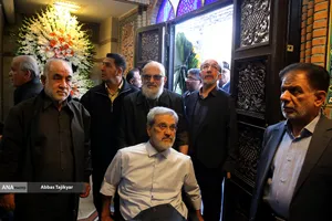 مراسم ترحیم والده شهید حاج احمد متوسلیان