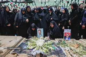 تشییع و تدفین پیکر مطهر بسیجی شهید حسین یوسفخانی