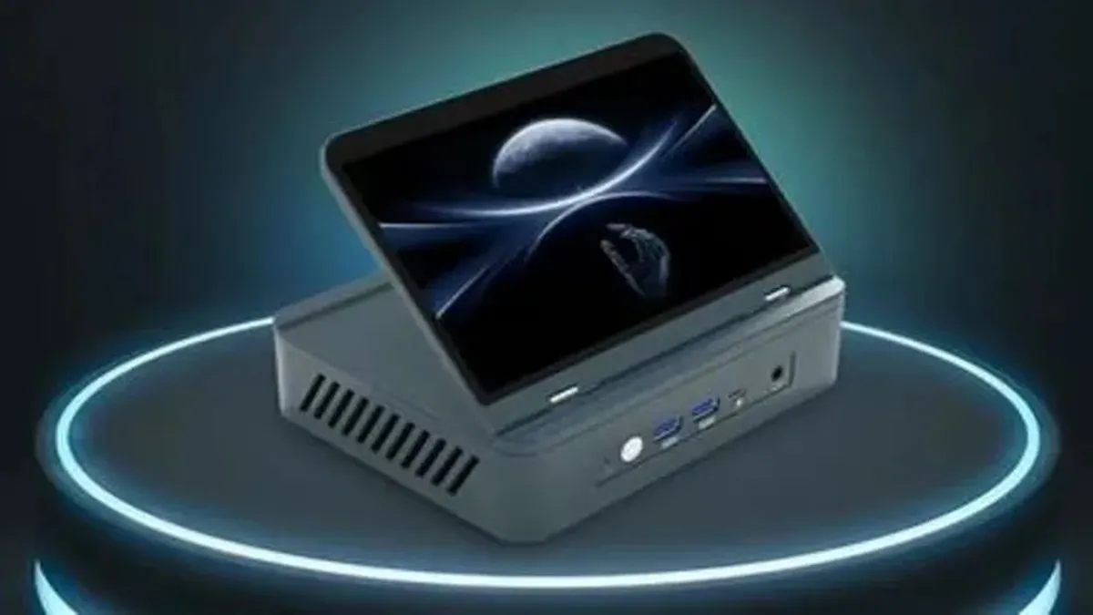 مینی PC جدید Kingdel با نمایشگر ۷ اینچی و Ryzen 9 عرضه شد