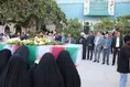 تشییع شهید گمنام در هرمزگان