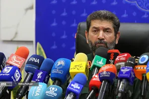نشست خبری سردار حسن حسن زاده فرمانده سپاه تهران بزرگ