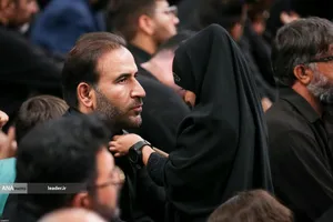 عزاداری شب تاسوعای حسینی(ع) در حسینیه امام خمینی(ره)