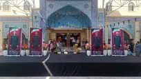 گرامیداشت اولین سالگرد شهدای جنگ ۱۲ روزه با حضور مردم و مسئولین + تصاویر
