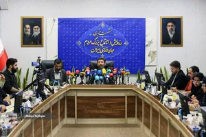 نشست خبری سردار حسن حسن زاده فرمانده سپاه تهران بزرگ