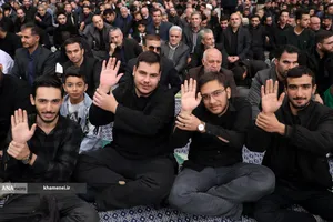 عزاداری ایام شهادت حضرت فاطمةالزهرا(س) با حضور رهبر معظم انقلاب