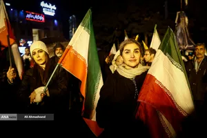 اجتماع مردمی در حمایت از رزمندگان اسلام - میدان شهید طهرانی&zwnj;مقدم
