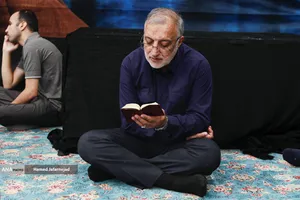 حضور علیرضا زاکانی شهردار تهران در مراسم دومین سالگرد عروج حاج رضا سراج