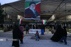 اولین جمعه سال جدید گلزار شهدای حملات تروریستی آمریکایی - صهیونی در جنگ رمضان - قطعه 42 بهشت زهرا(س)