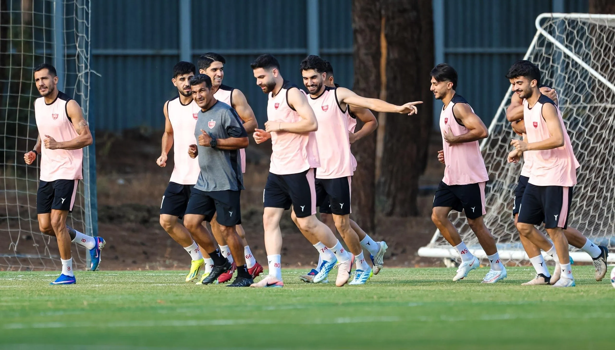 عکس تمرین پرسپولیس