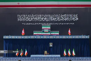 مراسم وداع با رهبر شهید انقلاب