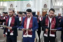 تحلیف قضات جدیدالورود دستگاه قضایی در حرم مطهر حضرت امام خمینی (ره) برگزار شد