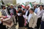 استقبال رنجبر از دانشجویان دانشگاه آزاد
