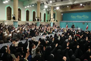 دیدار اقشار مختلف مردم در سالروز مبعث پیامبر اعظم (ص) با رهبر معظم انقلاب