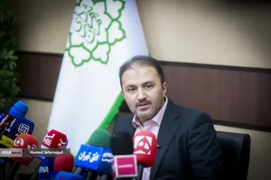 نشست خبری امیر شهرابی شهردار منطقه 14 تهران