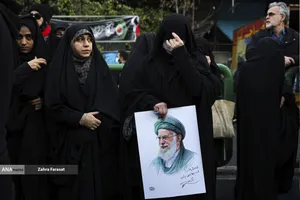 مراسم تشییع پیکرهای شهدای مدافع امنیت و مردم مظلوم