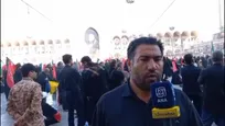 زائر لرستانی در مراسم وداع: بیانیه گام دوم انقلاب چراغ راه آینده ماست +فیلم
