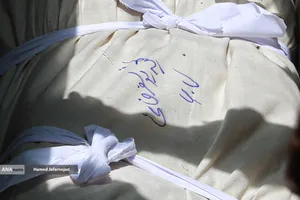 تشییع و تدفین پیکر مطهر بسیجی شهید حسین یوسفخانی