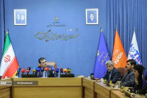نشست خبری حسین افشین معاون علمی و فناوری رئیس جمهور